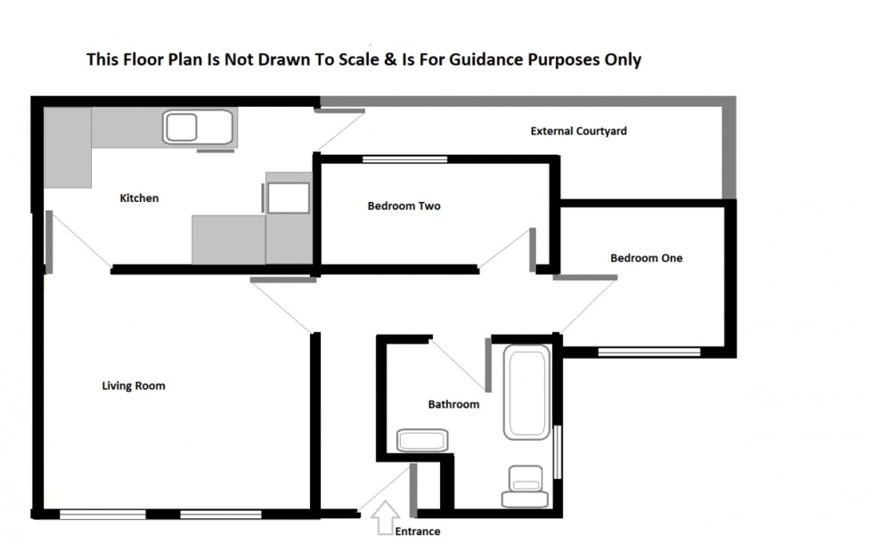 Floorplan for Shaftsbury Mews, North End
