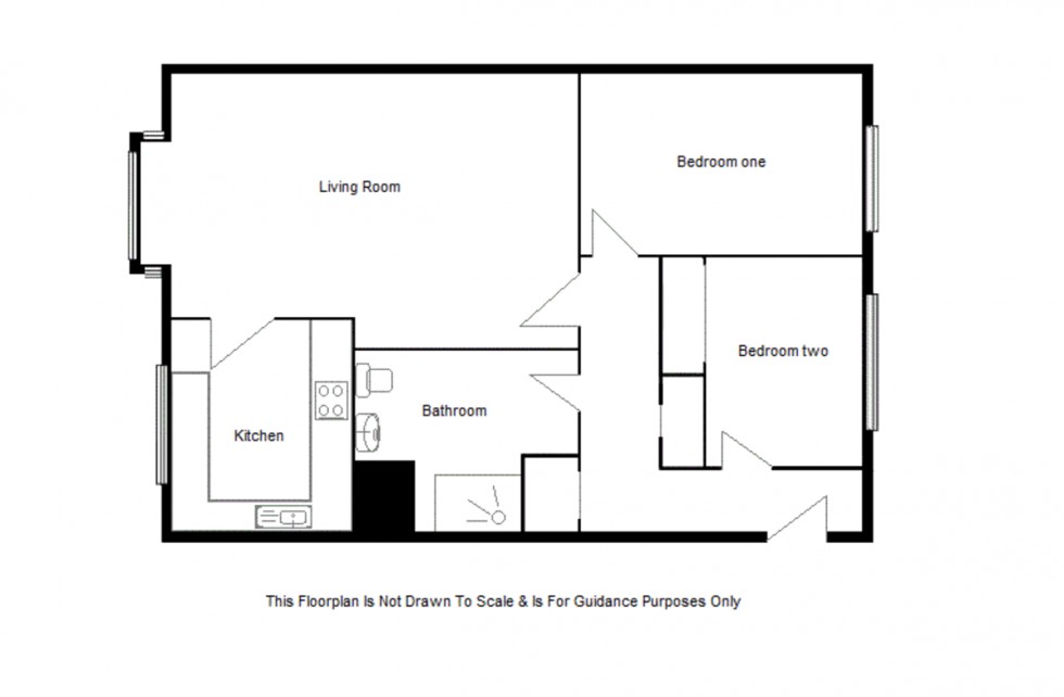 Floorplan for Albert Road, Southsea