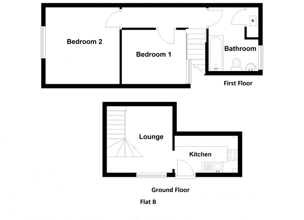 Floorplan for Fawcett Road , Southsea