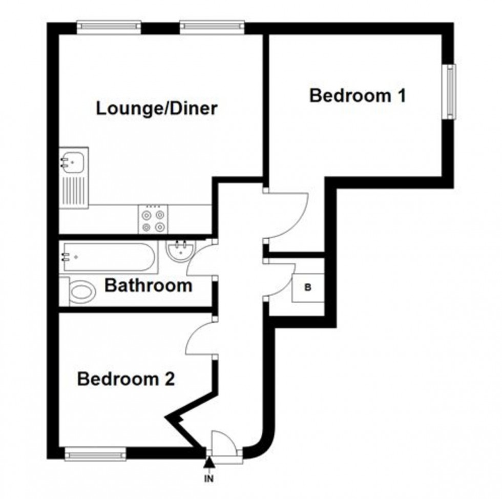 Floorplan for Manor Park Avenue, Portsmouth