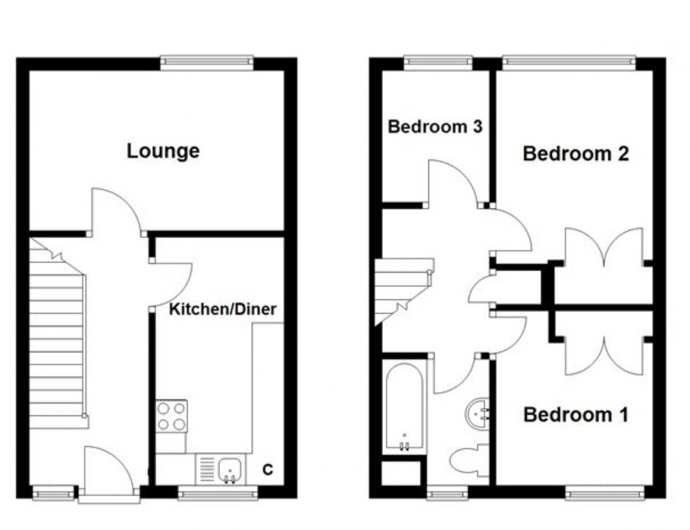 Floorplan for Lumsden Road, Southsea
