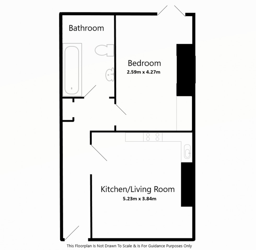 Floorplan for St. Andrews Road, Southsea