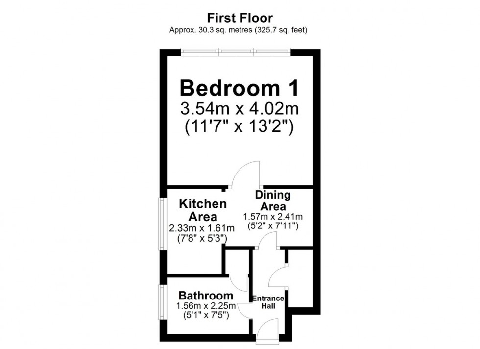 Floorplan for Westridge Road, Southampton