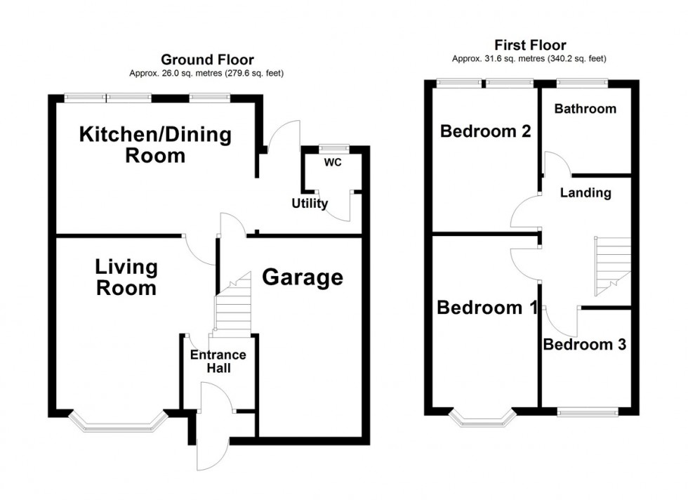 Floorplan for Sparsholt road