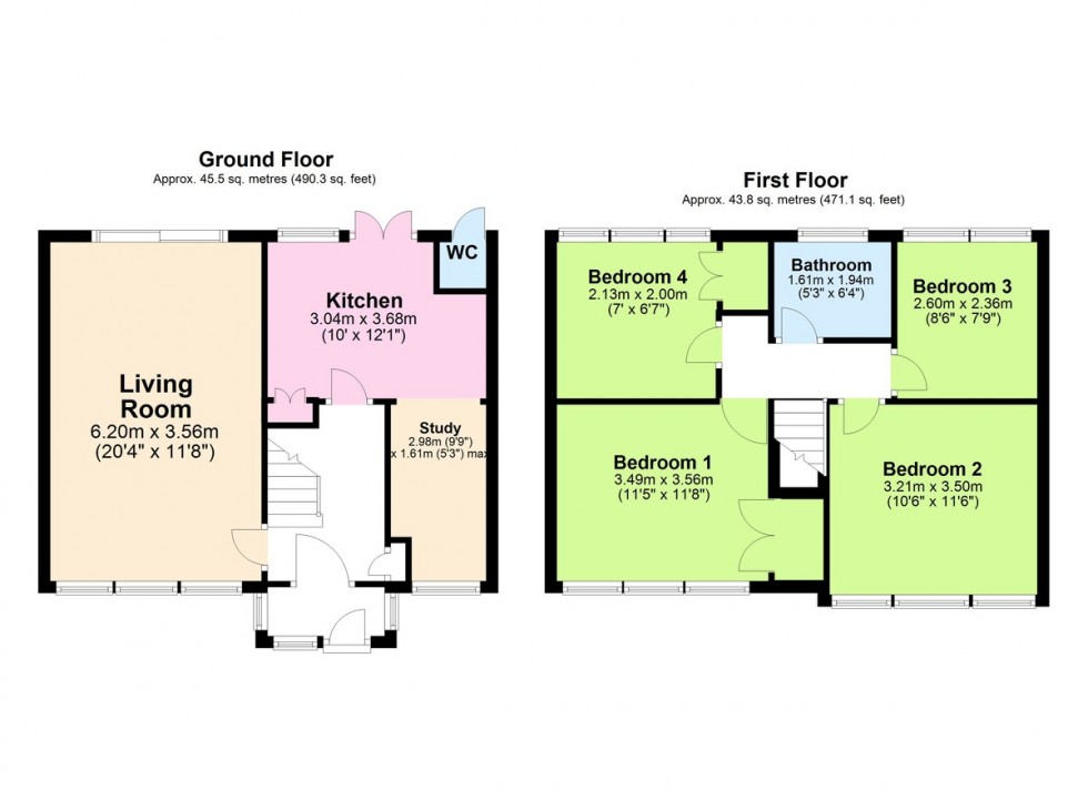 Floorplan for Vanguard Road