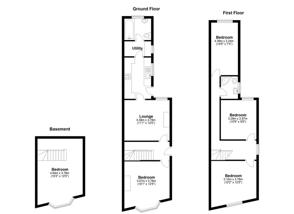 Floorplan for Guildford Park Road