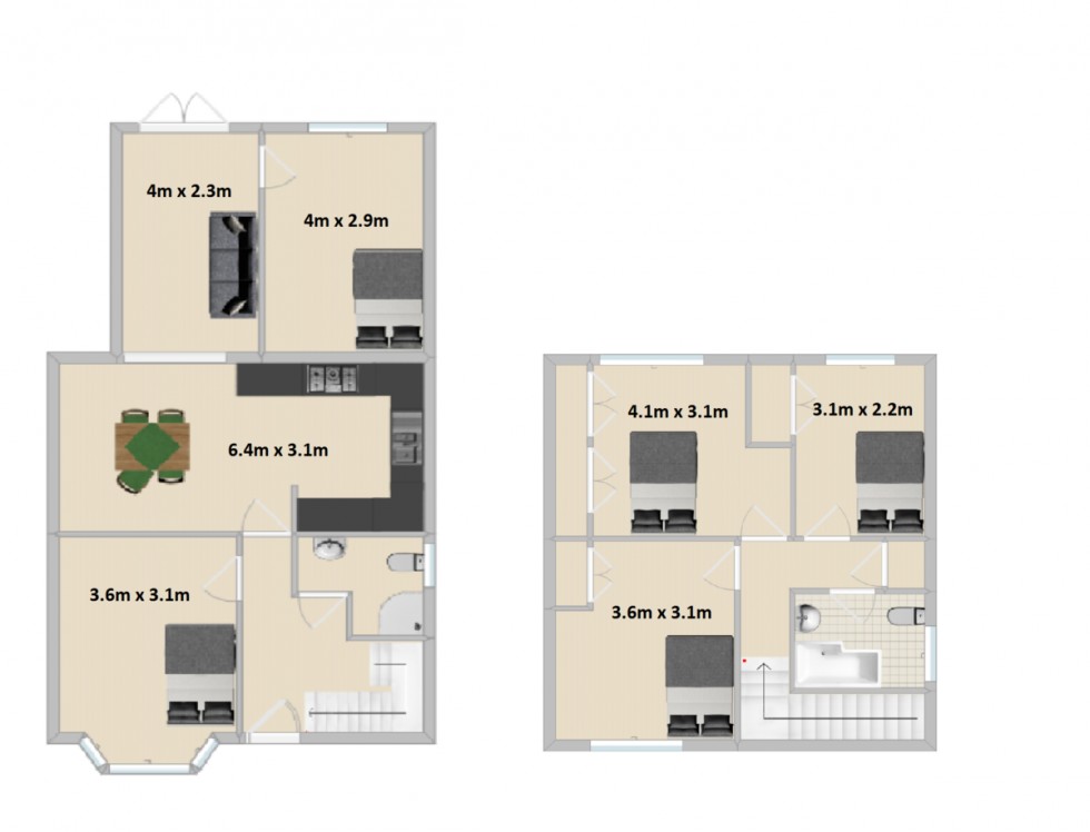 Floorplan for Weston Road