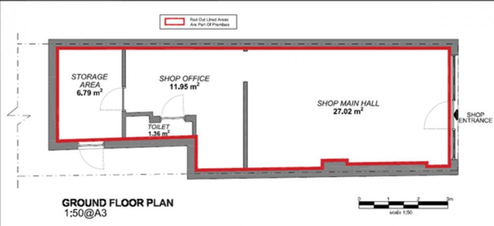 Floorplan for St Mary Street, Southampton