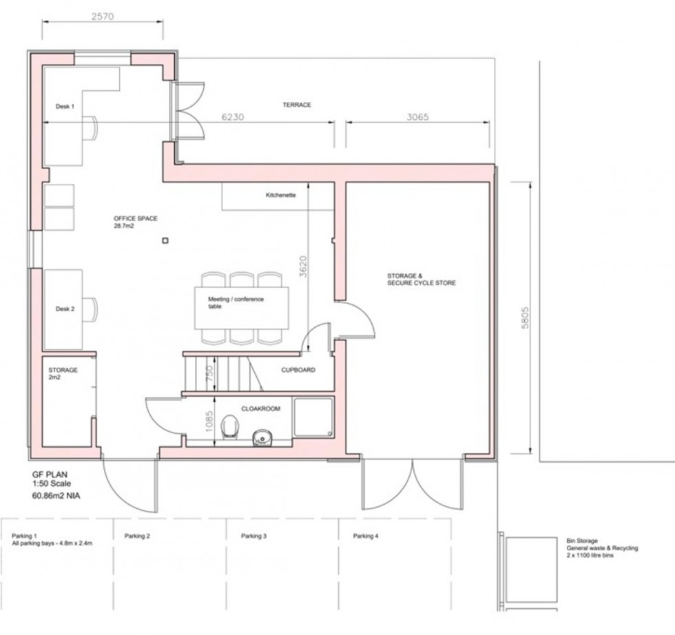 Floorplan for Beacon Hill, Hindhead