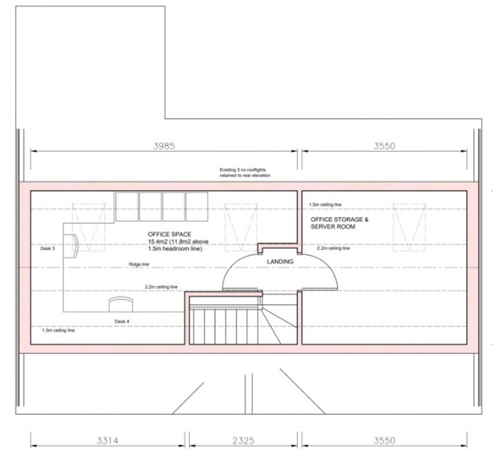 Floorplan for Beacon Hill, Hindhead