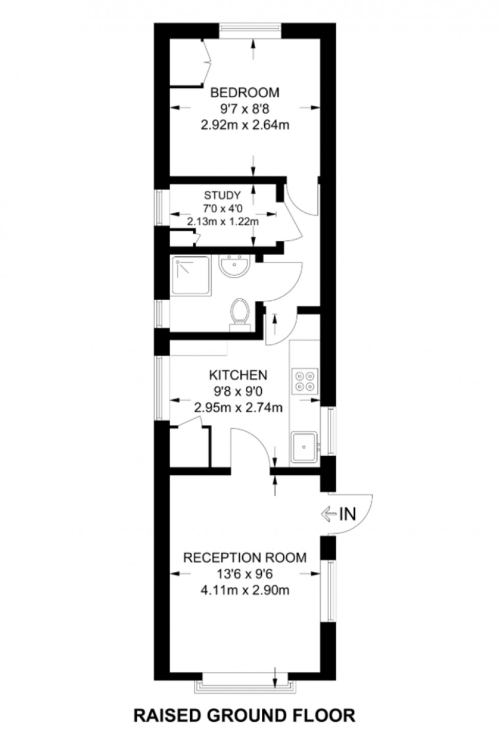 Floorplan for Dagley Lane, Shalford, Surrey